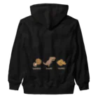 Siderunの館 B2の【バックプリント】おかしな中生代 Heavyweight Zip Hoodie