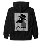 NOIR（ノアール）のPlague doctor（ペスト医師） Heavyweight Zip Hoodie