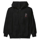 フレ末屋の絵巻から解き放たれた女幽霊でふぉ美 Heavyweight Zip Hoodie