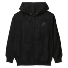 3iPad 1HUAWEIのボルゾイ（●ホワイト） Heavyweight Zip Hoodie