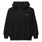 じんせいつかれたねこの温室育ち。比喩にも、植物にも。［白文字］ Heavyweight Zip Hoodie