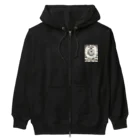 PALA's SHOP　cool、シュール、古風、和風、の「全てを見通す目のある心臓」を持つ手 Heavyweight Zip Hoodie