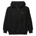 まちゃのキャンプ飯部のまちゃキャンプ飯部のロゴアイテムです Heavyweight Zip Hoodie