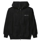 今日の三井君の無駄と文化 (白文字) Heavyweight Zip Hoodie