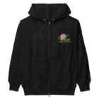 JapaneseArt Yui Shopの牡丹 Heavyweight Zip Hoodie