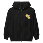 satoayaのアニマルカフェのフードアニマル　ホットケーキ蜂 Heavyweight Zip Hoodie