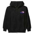 HappinessDarkのHappinessDark - ロゴグッズ【かぼちゃのシルエットver.】 Heavyweight Zip Hoodie