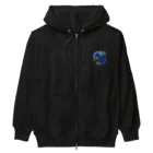 J-M-Kのブルーローズ Heavyweight Zip Hoodie