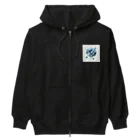 BochiBoochi-walkerのジオメトリーA25 Heavyweight Zip Hoodie