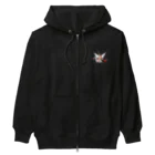 sumisu3023の堕天ラプトル Heavyweight Zip Hoodie