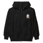 いちごプードルのコックのライくん Heavyweight Zip Hoodie