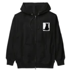 studio eizoの黒猫の思い (=^・^=) Heavyweight Zip Hoodie