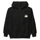 シンプル 組み合わせ用 ファッションのシンプル コーヒー Heavyweight Zip Hoodie