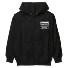 Kosher_Japan ユダヤのモシアハ（メシア）はすぐそこに！（白色プリント） Heavyweight Zip Hoodie