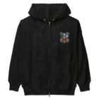 Siderunの館 B2の和柄 DE ドクロ Heavyweight Zip Hoodie