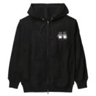 ヤママユ(ヤママユ・ペンギイナ)のふたごのフンボルトペンギン Heavyweight Zip Hoodie