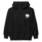 LalaHangeulのEZOMOMONGA(エゾモモンガさん) Heavyweight Zip Hoodie