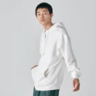 ぺけぽんオリジナルグッズのだからどうした（白） Heavyweight Zip Hoodie