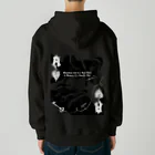 loveclonesのBLACK SANTA 03 Obscure Desire ブラックサンタ ネガver. Heavyweight Zip Hoodie