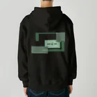 アリーヴェデルチャンネルSHOPのCYBER WINDOW GRN Heavyweight Zip Hoodie