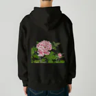 JapaneseArt Yui Shopの牡丹 Heavyweight Zip Hoodie