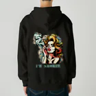 islandmoon13の煙草を吸う美女 Heavyweight Zip Hoodie