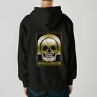 アニマル四字熟語のJulie de Graagのメメントモリ　MEMENTOMORI　 Heavyweight Zip Hoodie