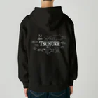 S.J.KのTSUNUKE NEW ロゴ入り Heavyweight Zip Hoodie