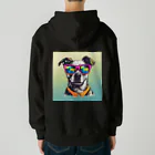 TILUのFunky dog Heavyweight Zip Hoodie