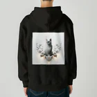 nkcamelliaの美猫 Heavyweight Zip Hoodie