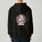 hade_raのさよならをする女性 Heavyweight Zip Hoodie