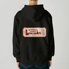 Loveuma. official shopのGodspeed! Winning Ticket by AERU Heavyweight Zip Hoodie