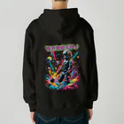 NeuralWearDesignsのGalactic Cleanup Crew: Space Edition Heavyweight Zip Hoodie