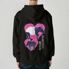 LalaHangeulのマレーバク　似てないけど親子です　バックプリント Heavyweight Zip Hoodie