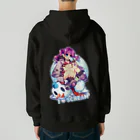 月蝕ざっか店＠SUZURIのI♥SCREAM（For Backprint） Heavyweight Zip Hoodie