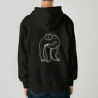 けちゃっぷごはんのお店の強そうな猫様 Heavyweight Zip Hoodie