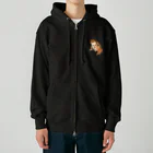 LalaHangeulのヒキガエルさん　文字無し Heavyweight Zip Hoodie