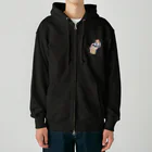 Rainy_Rainyのドアップうさぎ Heavyweight Zip Hoodie