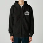 QUQU_WORKSのジャックポット スリーセヴン ホワイト Heavyweight Zip Hoodie