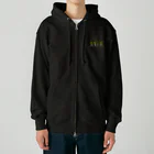 キノコ図館のNo.1 アイシメジ（せいれつ） Heavyweight Zip Hoodie