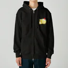 satoayaのアニマルカフェのフードアニマル　ロールケーキリス Heavyweight Zip Hoodie