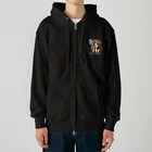 islandmoon13の煙草を吸う美女 Heavyweight Zip Hoodie