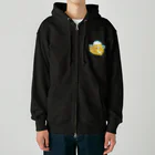 satoayaのアニマルカフェのドリンクマ　レモンティー Heavyweight Zip Hoodie