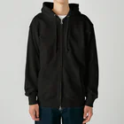 GoodWoodDaddyのGoodWoodDaddy　テキスト　グリーン Heavyweight Zip Hoodie