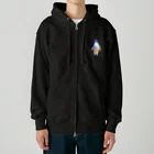 CharmZoo(チャームズー)のグラデーションペンギン Heavyweight Zip Hoodie