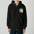 ロジローの4者集計！RANDOM・白背景 Heavyweight Zip Hoodie