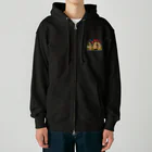 RockgenのCapyband カピバンド カピバラのバンド Heavyweight Zip Hoodie