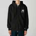 feee.co/フィー子(マーメイド)のふわもち犬の集い(井戸端会議) Heavyweight Zip Hoodie