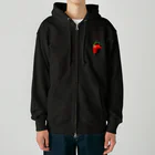 029to0831のレトロ調イチゴ Heavyweight Zip Hoodie