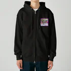 かえるごりらの消えないテレビ Heavyweight Zip Hoodie